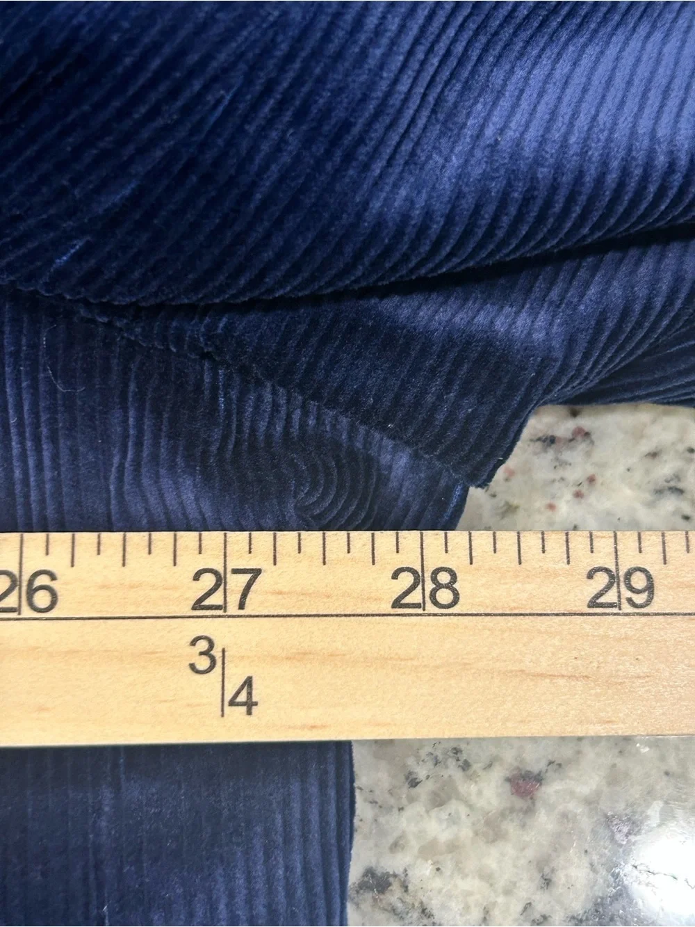 Saddlebred Heritage Corduroy Men’s Navy Royal‎ Blue Blazer 56L NWT Cotton